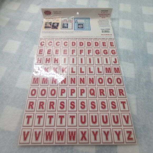 Memories Forever & Keeping Memories Alive Alphabet Scrapbook Bundle - Picture 11 of 12